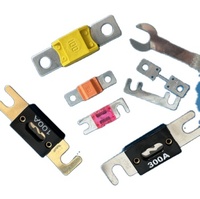 Haute Qualité Mini ANL ANS ADS ANM Mega Midi Bande Lien Fusibles Camion Fusible Voiture Van Auto Mi Boulon Downi Boulon sur Fusible 0 à 4 Jauge