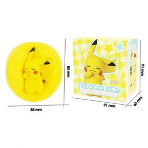 Décoration & Cadeau de bureau : Figurine monstre <span class=keywords><strong>jaune</strong></span> mignonne, série posture endormie, modèle en PVC pour décoration intérieure de voiture et cadeau de bureau - Product Image 5
