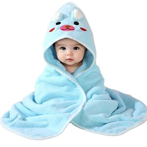 Áo choàng tắm trẻ em chất liệu nhung san hô mềm mại, thiết kế mới, nhanh khô - Khăn tắm trẻ em chất liệu Terry - Product Image 5