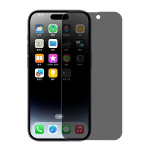 9H Anti-peeping Privacy Protecteur d'écran en verre trempé pour <span class=keywords><strong>iPhone</strong></span> 17 16E 15 14 13 12 Pro Max Accessoire de téléphone portable - Product Image 1