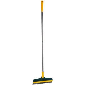 Three-in-One Toilet <strong>Cleaning</strong> <strong>Floor</strong> <strong>Brush</strong> with Long Handle Hand Design for Bathroom Tile <strong>Floor</strong> Slit Wall Corner Gap Brushing - Product Image 1