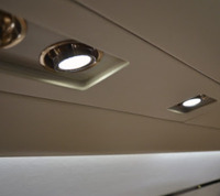 Luz Interior LED de 12V para Auto, Luz de Lectura para Autobús, Lámpara de Lectura LED Direccional, Luz LED Giratoria para Autobús
