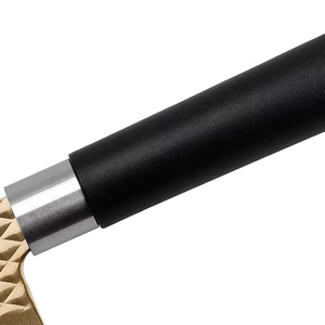 Nouvel ensemble de <span class=keywords><strong>5</strong></span> couteaux de cuisine en acier inoxydable doré à motif diamant, faits à la main, avec lame en relief, coffret cadeau promotionnel 2026 - Product Image 4