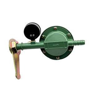 Vanne de réduction de pression GPL 0.6 avec manomètre et levier pour usage domestique - Product Image 3