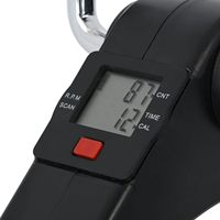 Mini ejercitador de Pedal de bicicleta, bicicleta de Pedal plegable portátil para piernas y brazos, resistencia ajustable debajo del escritorio con pantalla