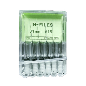 6 pezzi per uso dentale della mano H-Files in acciaio inossidabile file canalari endodontici strumenti dentista laboratorio dentale strumenti - Product Image 2
