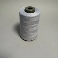 Fil à coudre teint en polyester 100% haute ténacité, faible rétrécissement, résistant aux hautes températures, Ne 50/2, pour point de croix et broderie