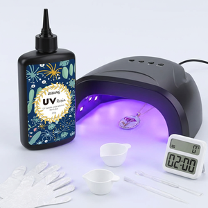 Kit de résine UV personnalisé à marque privée 500g - Résine UV durcissable en gros pour la production de bijoux sur mesure - Type dur MSDS - Product Image 3