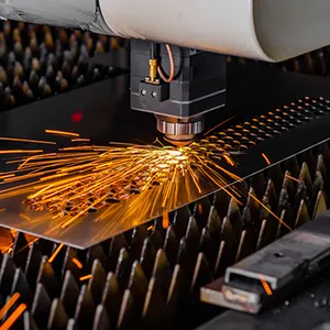Layanan pemotong Laser fabrikasi logam profesional kustom Presisi 304 316 suku cadang cap logam lembaran baja tahan karat