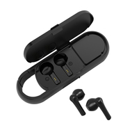 Combo de Altavoz Portátil y Auriculares TWS 2 en 1 con Logotipo OEM de Fábrica, Control por Voz, Alcance de 10m, Plástico ABS, 2W, V5.3
