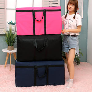 ユニセックス大容量折りたたみ式オックスフォード布真空圧縮カスタマイズ可能トラベルバッグポータブルジッパー収納メンズ衣類バッグ - Product Image 5