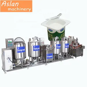 Équipement d'emballage pour fabrication de yaourt, grandes aliments, Machine de traitement du lait brut