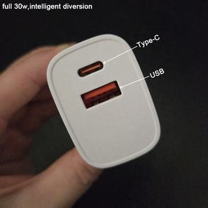 Cargadores de Doble Puerto PD de <span class=keywords><strong>30w</strong></span> con Enchufes Estándar Estadounidenses, Precios de Fábrica al por Mayor - Product Image 4