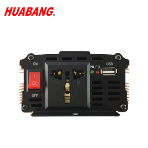 เครื่องแปลงไฟรถยนต์ขนาดเล็ก DC 12V 24V ปรับเปลี่ยนคลื่นไซน์ออฟกริดอินเวอร์เตอร์พลังงานแสงอาทิตย์ประสิทธิภาพสูงใช้ในบ้าน - Product Image 5