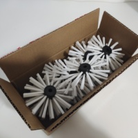 TDF – brosse de revêtement Picote en Nylon de qualité supérieure pour le nettoyage et la pulvérisation des tuyaux d'égout