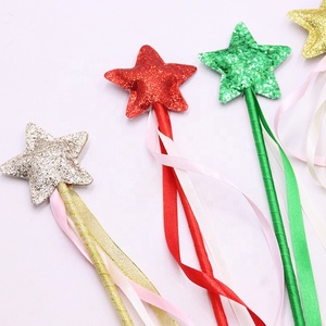 Varitas Mágicas de Estrella con Cinta para Niños, Accesorios para Fiestas de Halloween y Graduación, Suministros para Cumpleaños - Product Image 4