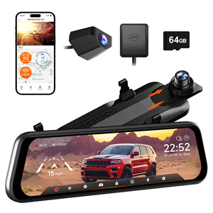 Wolfbox Dealer G930 4K 1080P Dual Lens Car Black Box Night Mirror <b>Dash</b> <b>Camera</b> Front and Rear with WIFI GPS - Product Image 1