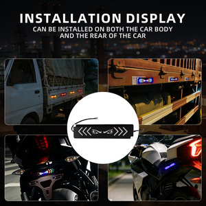 Luci Laterali LED 12V <span class=keywords><strong>per</strong></span> Camion con Effetto Occhi Demoniaci RGB, Luci Stroboscopiche di Segnalazione <span class=keywords><strong>per</strong></span> Auto e Moto, Retrofit/Upgrade GPRGIT - Product Image 6