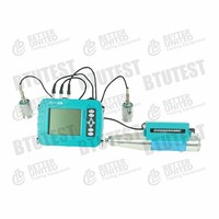 BTUTEST Medidor de Velocidad de Pulso Ultrasónico de 50KHz con Precisión de 0.1, Equipo de Prueba No Destructiva con Pantalla de 5 Pulgadas para Concreto, 1 Año de Garantía