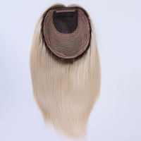 Perruque juive casher en cheveux humains Remy européens, perruque longue blonde cendrée à dentelle complète, racine brune, nouée à la main en Suisse, nœuds blanchis, pré-épilée