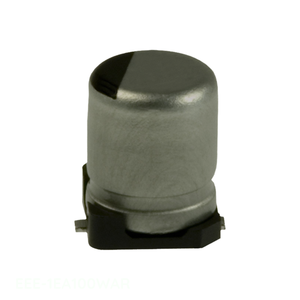 Condensateur SMD EEE-1EA100WAR 10 µF 20 % 25 V à montage en surface, canal fabricant, aluminium, 10 µF - Product Image 1