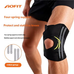 Genouillère de sport en néoprène pour la course à pied, soulagement des douleurs articulaires, stabilisateur rotulien, soutien du genou, protection intégrale épaisse et respirante - Product Image 3