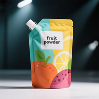 Compléments alimentaires personnalisés confiture de fruits sac à presser sauce soja chili recharge de pâte de tomate bec verseur pochette beurre d'arachide buse d'emballage