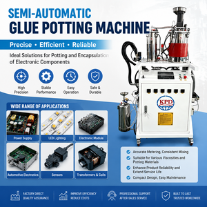 Machine de scellement de colle 2K intelligente à écran tactile, machine de scellement époxy bicomposant pour cartes de circuits imprimés - Product Image 6