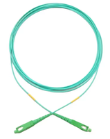 Aquatique Turquoise 1.6mm 3.5m FTTH Drop Cable G657A2 Fibre Optique Patchcord Pigtail Sc/APC Telecom Power Garter