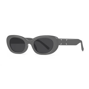 Gafas de sol Mengling Cat Eye con montura negra de PC, protección UV400, gafas de moda de estilo retro unisex para hombres y mujeres - Product Image 5