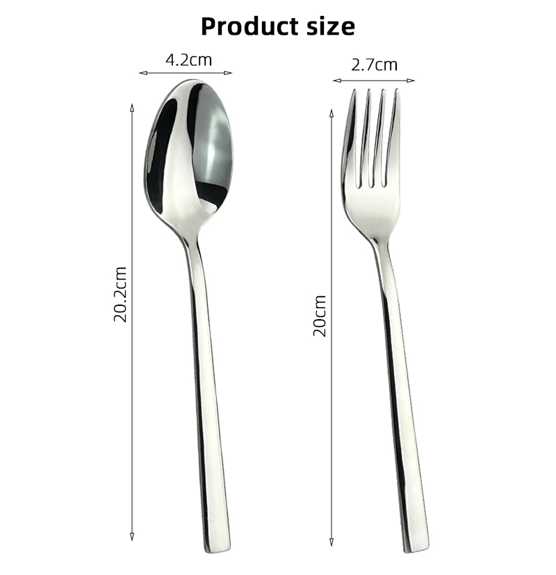 Fourchette cuillère en argent