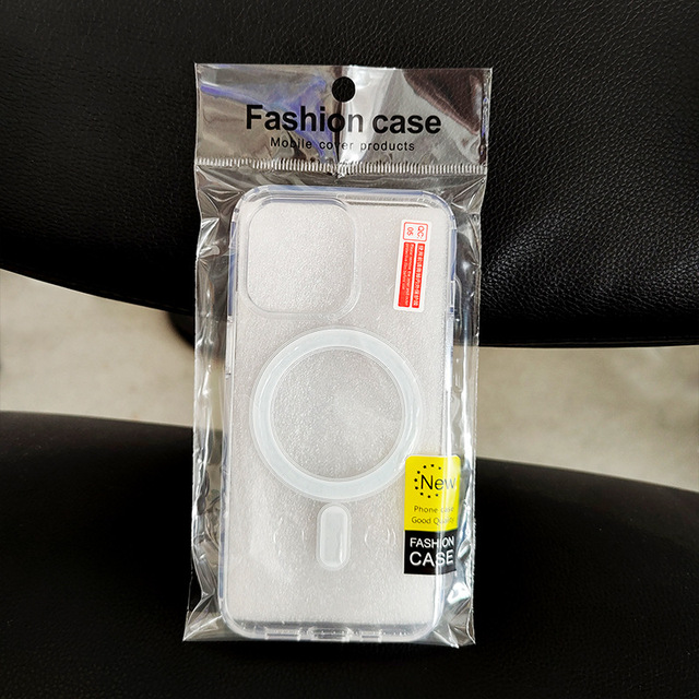 Shockproof Clear Magnetic TPU+PC for Cases with Phone Grip for for iPhone 18/17/16/15/14/13 Pro Max