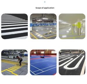 <span class=keywords><strong>Peinture</strong></span> de marquage d'aérosol à séchage rapide, <span class=keywords><strong>peinture</strong></span> de marquage de <span class=keywords><strong>ligne</strong></span> d'espace de stationnement de terrain de badminton, <span class=keywords><strong>peinture</strong></span> en aérosol pour dispositif de marquage 750ml - Product Image 4