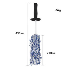 Cepillo de Limpieza para Neumáticos de Coche, Nuevo Estilo, <span class=keywords><strong>Precio</strong></span> al por Mayor, Cepillo de Microfibra para Limpiar el Polvo de las Ruedas, con Cerdas Suaves - Product Image 3