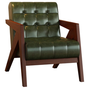 Poltrona Singola in Legno Massello Adatta per Pensioni, Hotel, Soggiorni, Balconi <span class=keywords><strong>e</strong></span> Uso Ricreativo, Stile Vintage - Product Image 5