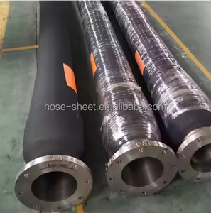 DN300石炭灰排出用ヘビーデューティーサンドブラスト吸引搬送ゴムホーススラリーホースパイプ - Product Image 2