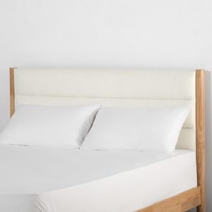 Premium Upholstered <b>Platform</b> <b>Bed</b> Solid Wood Frame Fabric Headboard Modern Bedroom Furniture King Size Luxury <b>Bed</b> for Home - Product Image 3