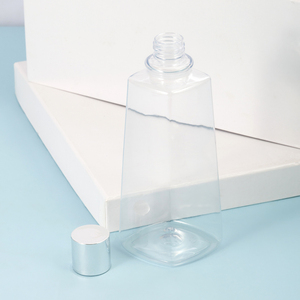 Serum ve losyon ambalajı için 400ml şeffaf <span class=keywords><strong>PET</strong></span> şişe doldurulabilir kozmetik konteyner vücut losyonu şişesi lüks japon - Product Image 3