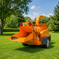 Broyeur de copeaux de bois à livraison gratuite, machine agricole pour la production de sciure de bois, déchiqueteuse de bois, machine à fabriquer de la sciure de bois