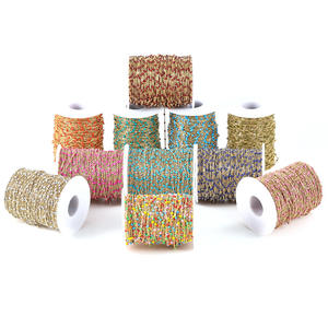 Chuỗi thép titan mới mạ men nhiều màu, bán sỉ, dùng làm vòng tay, vòng cổ tự làm - Product Image 1