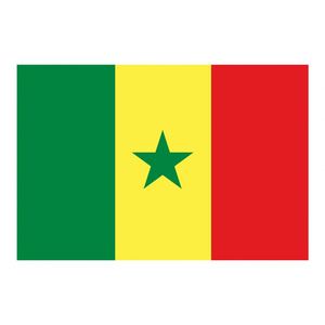 Bandera Nacional de Senegal de 3x5 pies, Lista para Envío al por Mayor - Product Image 1