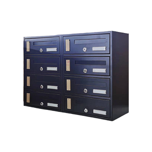 Bricoleur — boîte à <span class=keywords><strong>lettres</strong></span> imprimées, grappe mural avec 8 portes, poste anglaise, bon marché - Product Image 5