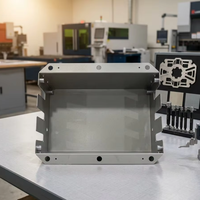 Fabrikasi Logam Presisi Khusus, Pembuatan Casing Logam Lembaran, Pemotongan Laser, Pembengkokan, Pencetakan, Suku Cadang OEM Buatan China