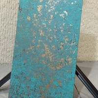 Panel Decorativo Dorado, Resistente al Agua y al Fuego, Apto para Ingeniería Comercial, Vestíbulos de Hoteles, Cafeterías, Decoración de Paredes Exteriores