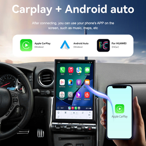 Autoradio Android 15 de 14,5 pouces avec GPS pour Nissan <span class=keywords><strong>GTR</strong></span> R35 2008-2016, écran tactile, Carplay, Auto, multimédia, DSP, unité principale stéréo - Product Image 4