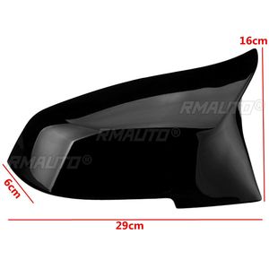 Par de Cubiertas para Espejos Retrovisores Laterales de Coche en Negro Brillante para BMW F20 F21 F22 F30 F32 F36 X1 F87 M3 - Product Image 6