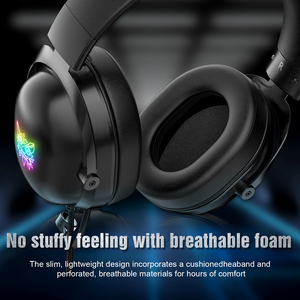 Onikuma X11 Over-Ear Headphone headband có dây auriculares Gamer RGB Tai nghe tai nghe Tai nghe chơi game với <span class=keywords><strong>microphone</strong></span> - Product Image 4