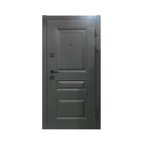 Porte de sécurité en acier laminé à froid, insonorisée, anti-effraction, extérieure, ouverture manuelle plate, porte complète - Product Image 5