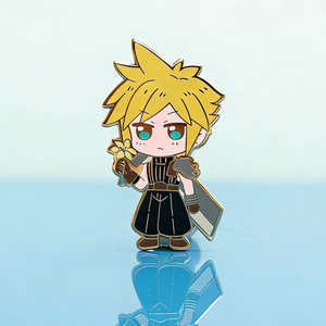 เข็มกลัดโลโก้แบบกำหนดเองราคาโรงงาน ลายการ์ตูนอนิเมะ ชุบทอง เคลือบอีนาเมลแบบนิ่มและแข็ง สำหรับติดเสื้อผ้า - Product Image 3