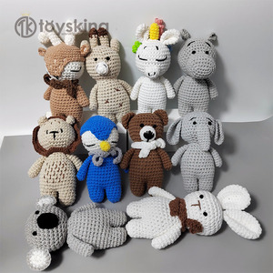 Peluche <span class=keywords><strong>pingouin</strong></span> <span class=keywords><strong>amigurumi</strong></span> bio faite main au crochet pour bébé, magnifique - Product Image 4